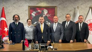DTO HEYETİNDEN BAŞSAVCI ERBAŞ’A ZİYARET