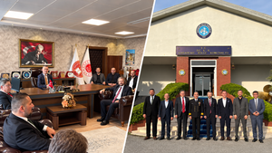 BAŞSAVCI VE KOMUTAN TSO HEYETİNİ KABUL ETTİ