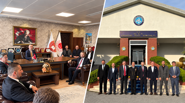 BAŞSAVCI VE KOMUTAN TSO HEYETİNİ KABUL ETTİ
